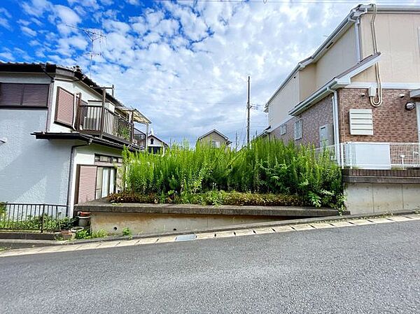 北西側現地