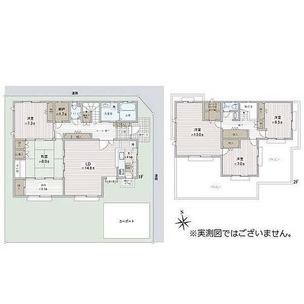 間取り：323000444446
