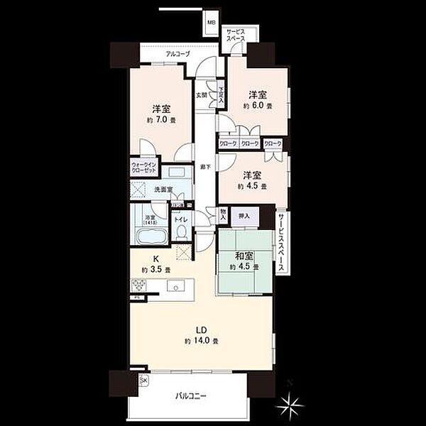 間取り：323000522056