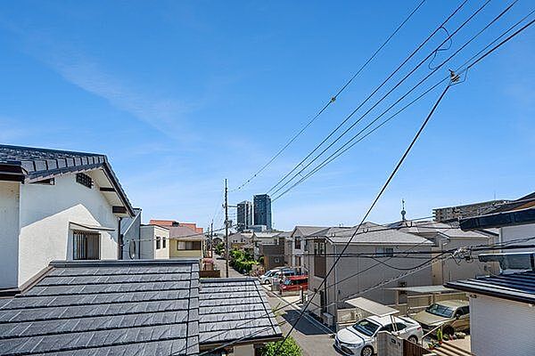 2階バルコニーからの眺望