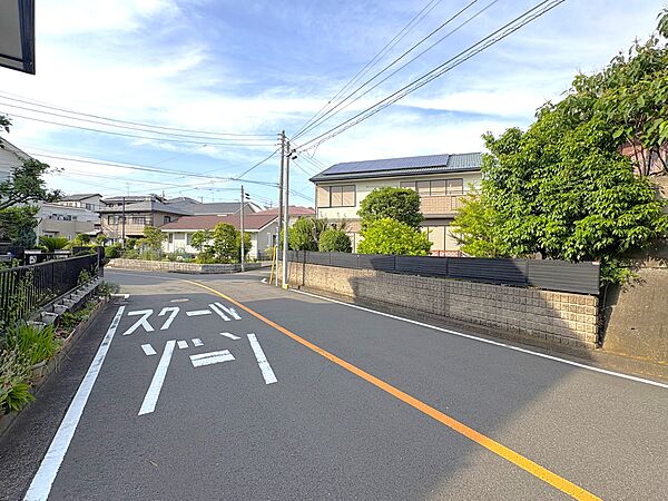 　東南側前面道路