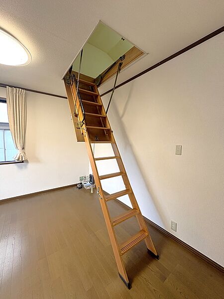 　小屋裏収納（梯子）