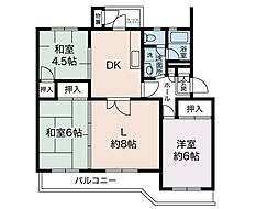 間取図画像 3LDK