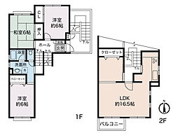 グリーンメゾンいずみ野2-5号棟 3LDKの間取図画像