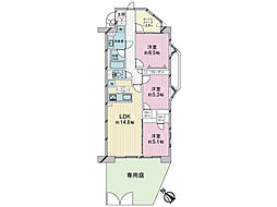 間取図画像 3LDK