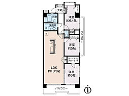 間取図画像 3LDK