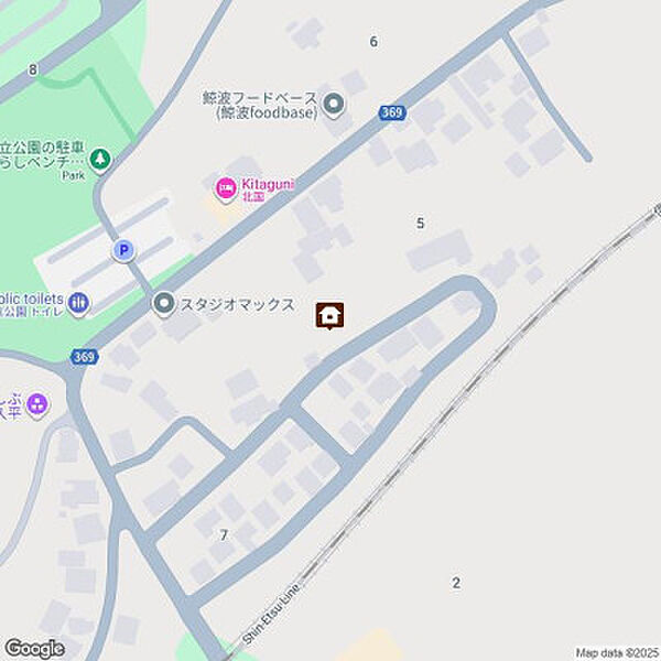 印刷用地図