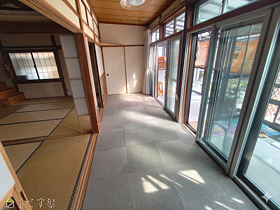 1階広縁（AIにて家具消去済み）