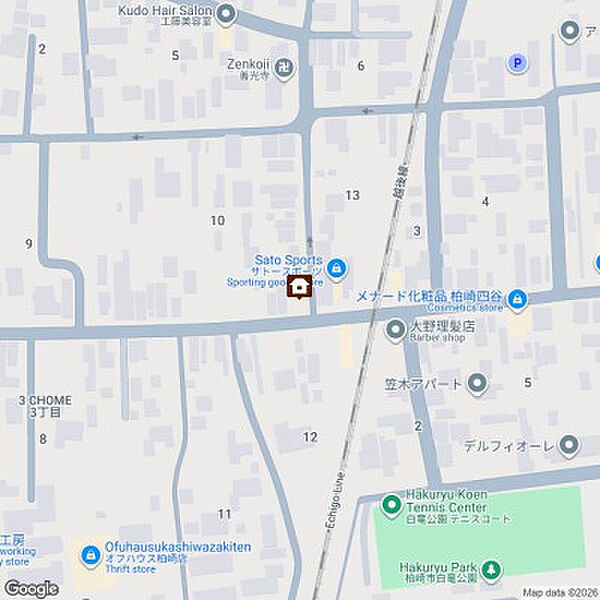 印刷用地図