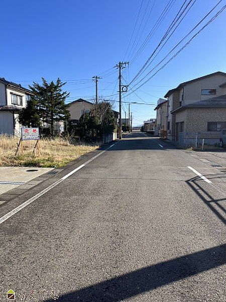 前面道路　幅員：6.75ｍ