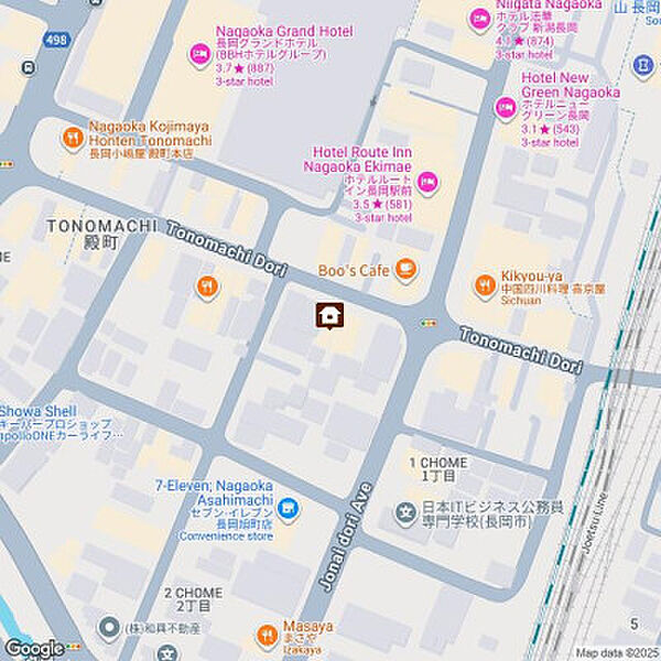 印刷用地図