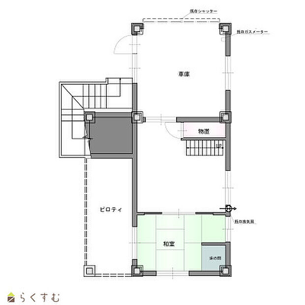 1F間取り図