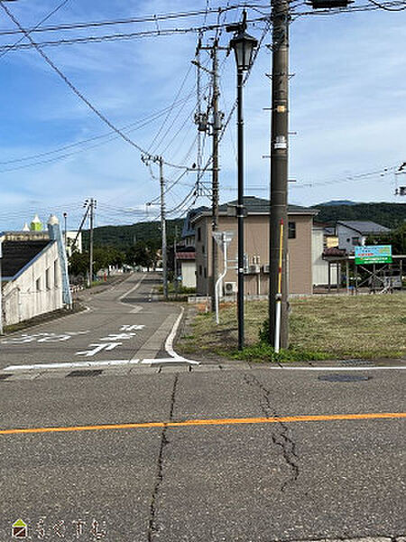 北側道路