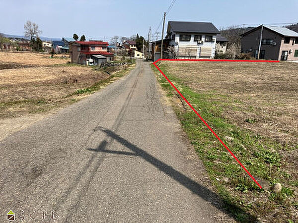 裏面道路（市道）