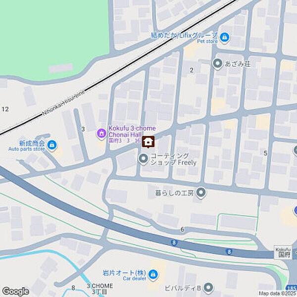 印刷用地図
