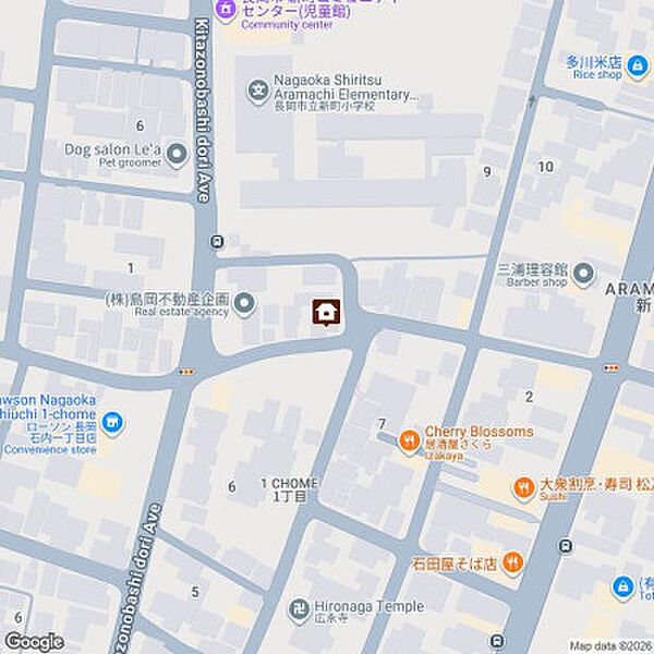 印刷用地図