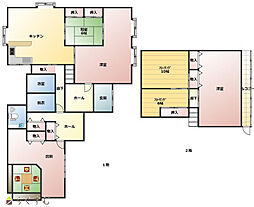 見附市本町4丁目　中古戸建 5LDKの間取り