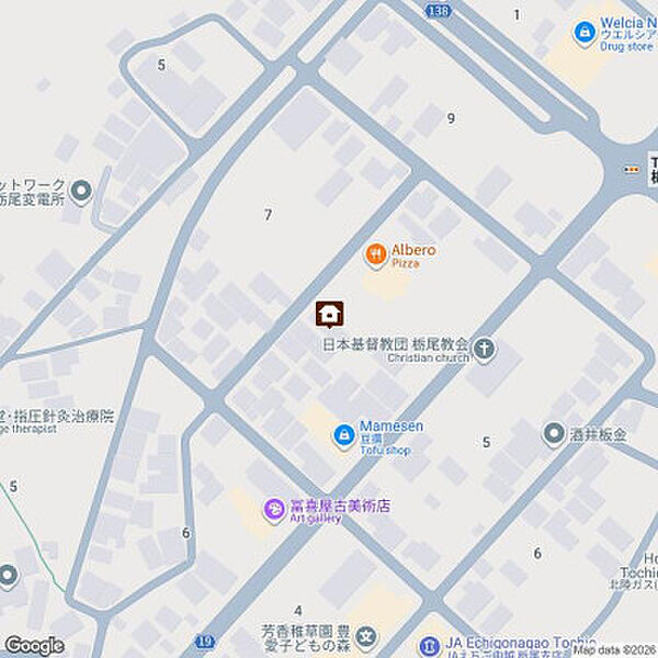 印刷用地図