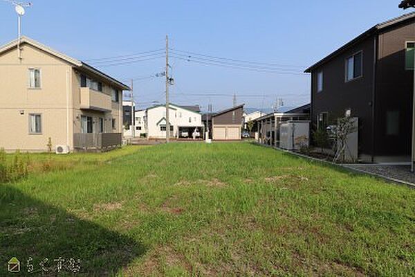 区画1　敷地奥側から撮影