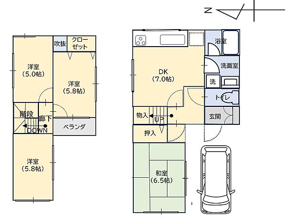 間取り：328000670457