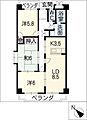 サントヴィラージュ3階7.3万円