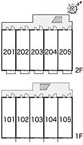 レオパレスレユール大和 104 ｜ 愛知県岡崎市大和町字平田10-1（賃貸アパート1K・1階・22.35㎡） その10