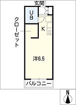 アネックス若松  ｜ 愛知県岡崎市若松東2丁目（賃貸アパート1R・2階・19.87㎡） その2