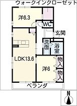 ミュゼ  ｜ 愛知県豊川市東新町（賃貸アパート2LDK・2階・62.95㎡） その2