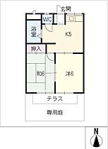 サンシャイン藤  ｜ 愛知県稲沢市小沢2丁目（賃貸アパート2K・1階・38.00㎡） その2