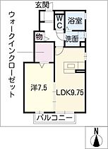 ルナピエナ  ｜ 愛知県海部郡蟹江町大字蟹江新田字小助山（賃貸アパート1LDK・1階・45.20㎡） その2