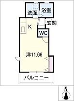 サラン・シャトー勝幡  ｜ 愛知県愛西市勝幡町栄（賃貸アパート1R・2階・35.26㎡） その2