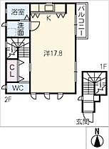 ラ　メゾン　オレンジII  ｜ 愛知県春日井市鳥居松町6丁目（賃貸アパート1R・2階・48.00㎡） その2