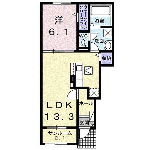 ネオ　エルブ　II 102｜愛知県常滑市大和町1丁目(賃貸アパート1LDK・1階・50.01㎡)の写真 その25