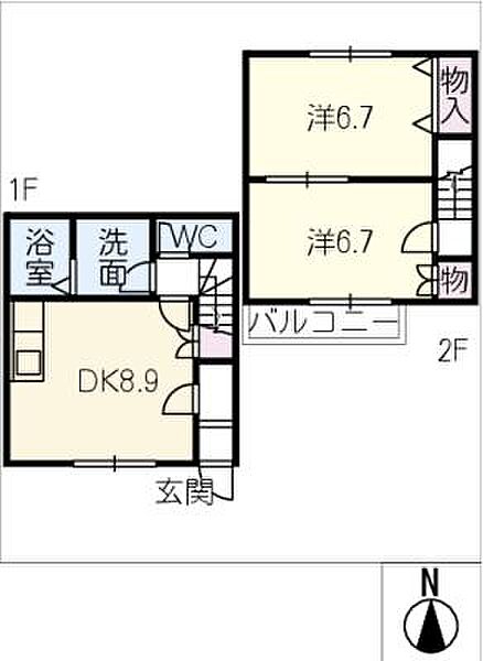 同じ建物の物件間取り写真 - ID:223032041045