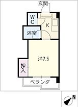 パーク白山  ｜ 愛知県半田市白山町2丁目（賃貸マンション1K・1階・22.68㎡） その2