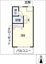 モノシティあかつき台  ｜ 三重県四日市市山城町（賃貸アパート1R・2階・19.84㎡） その2