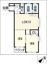 ＶＩＰ　ＨＩＬＬＳ  ｜ 三重県四日市市別名1丁目（賃貸マンション2LDK・3階・53.50㎡） その2