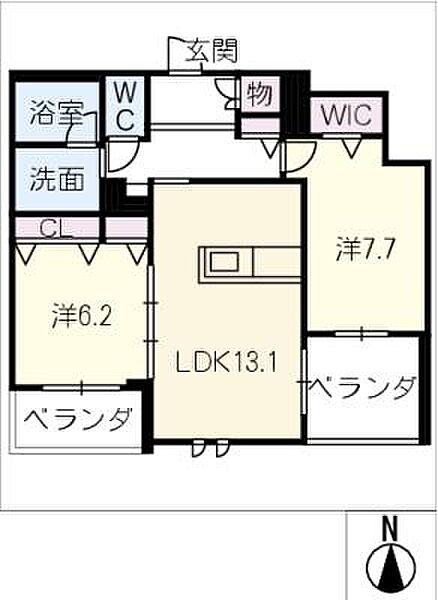 同じ建物の物件間取り写真 - ID:224004748721