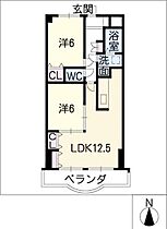 エクセレンス城西  ｜ 三重県四日市市城西町（賃貸マンション2LDK・2階・57.24㎡） その2