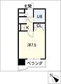 ライオンズマンション康生通第22階3.4万円