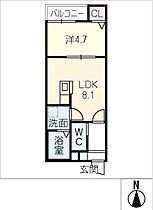 アンリシール  ｜ 愛知県名古屋市熱田区切戸町3丁目（賃貸アパート1LDK・1階・32.12㎡） その2