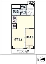 パークサイド浦里  ｜ 愛知県名古屋市緑区浦里5丁目（賃貸マンション1DK・4階・40.50㎡） その2