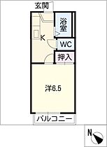 ジュネス緑  ｜ 愛知県名古屋市緑区六田2丁目（賃貸アパート1K・1階・21.18㎡） その2