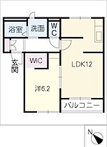 ソフィアよもぎ  ｜ 愛知県名古屋市名東区よもぎ台2丁目（賃貸アパート1LDK・2階・43.11㎡） その2