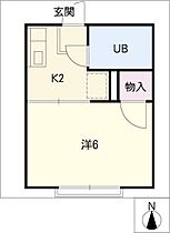 シティハイムいけぞの  ｜ 愛知県名古屋市千種区池園町2丁目（賃貸アパート1K・1階・18.62㎡） その2