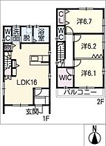 小池町貸家　Ａ棟  ｜ 愛知県名古屋市名東区小池町（賃貸一戸建3LDK・2階・86.52㎡） その2