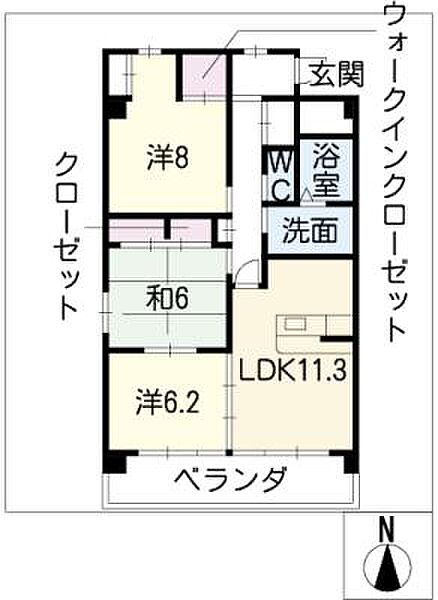 同じ建物の物件間取り写真 - ID:221010252524