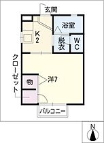 ルミエール・アイ  ｜ 岐阜県岐阜市加納村松町4丁目（賃貸アパート1K・2階・24.24㎡） その2