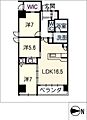 TheresidenceM・KANOU2階15.8万円
