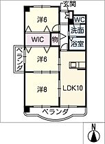 ヴィラマジョーレ  ｜ 岐阜県岐阜市城東通4丁目（賃貸マンション3LDK・2階・67.20㎡） その2